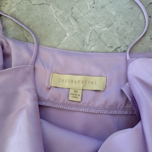 Gently used draped front lavender camisole - Picture 2 of 3